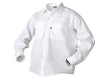 Tela grafa, color blanco-Ombu Camisa de trabajo, blanco