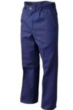 Tela grafa, color azul marino-Ombu Pantalon comun azul marino